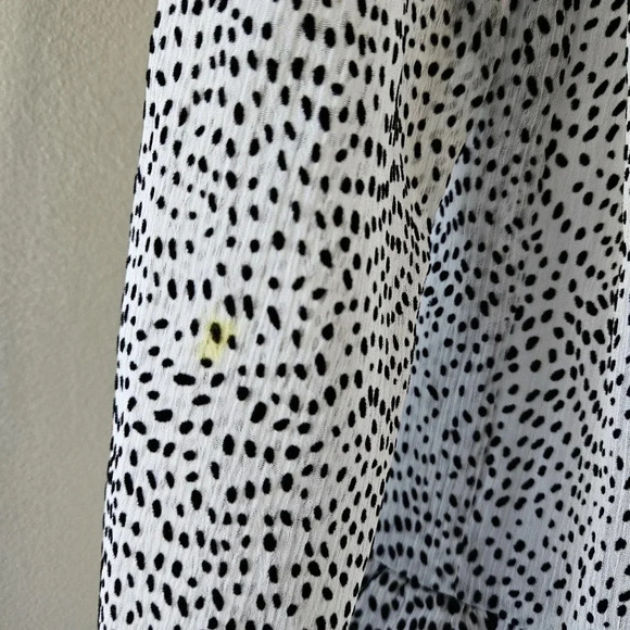 Ted Baker London Phenia Subtle Long Sleeve Ruffled Tiered Boho Casual Mini Dress - Picture 12 of 16